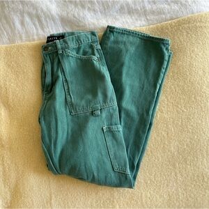 LIONESS GREEN MIAMI VICE JEANS